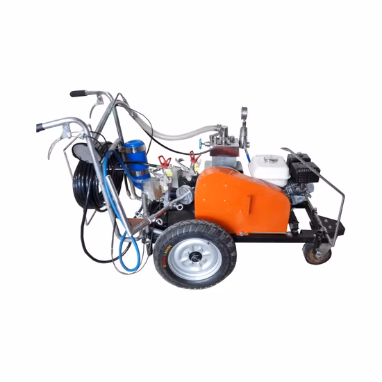 Segnaletica stradale termoplastica Vernice stradale su macchina per strade asfaltate in cemento