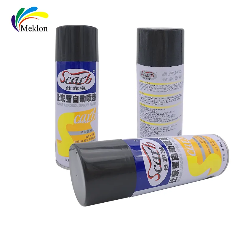 Vernice spray a mano automatica Vernice per riparazione graffiti Vernice spray per auto a mano per la casa